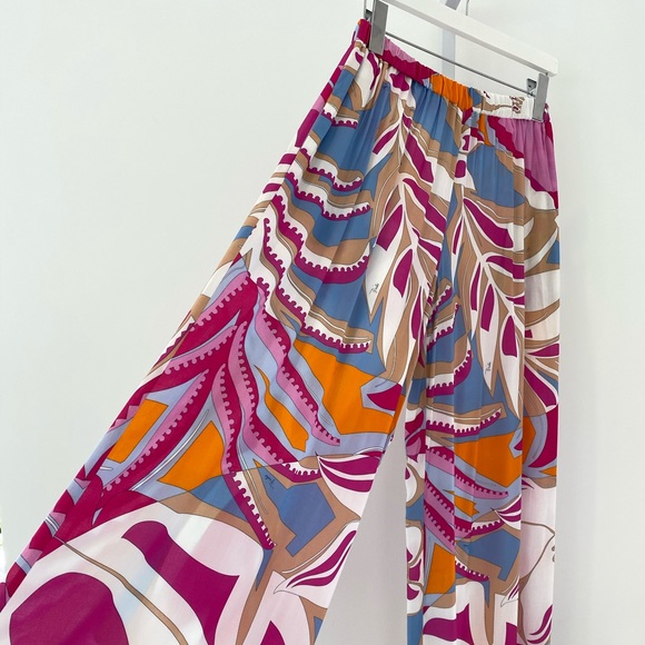 EMILIO PUCCI PINK SAMOA PANTS MODEL OEWT05 SIZE IT 44 / US 10 NWTS! - Picture 3 of 16